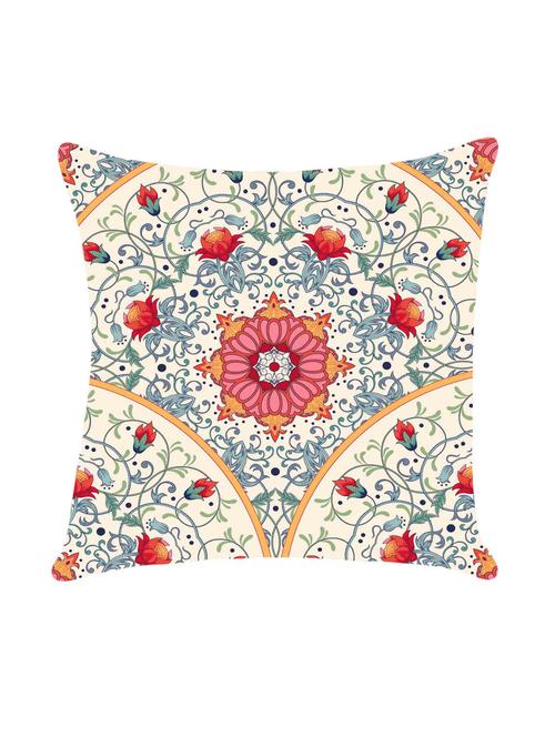 digital printed cushion cover with flower design - 14766369 -  Standard Image - 0