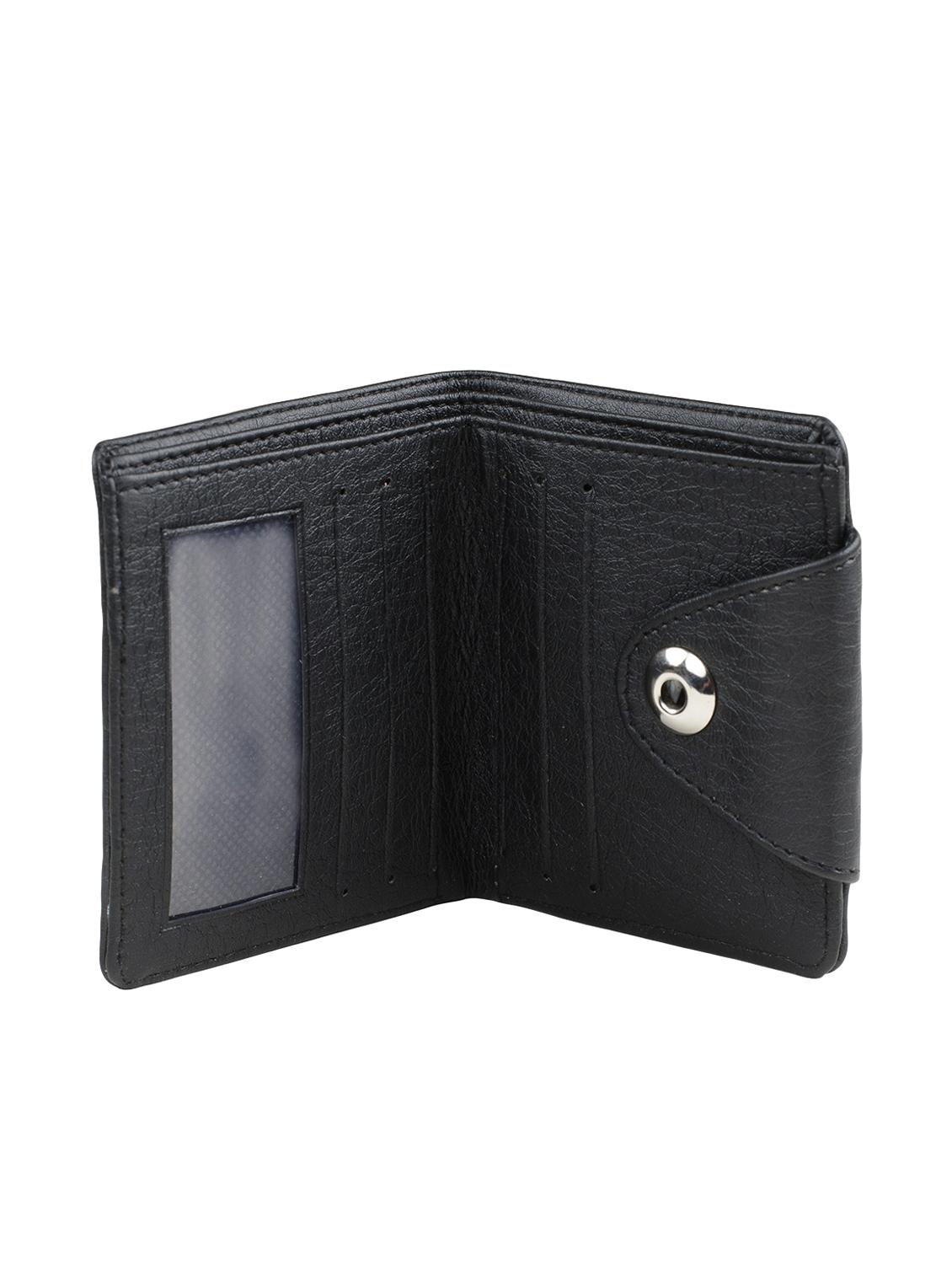 black leatherette wallet - 14769503 - Standard Image - 2