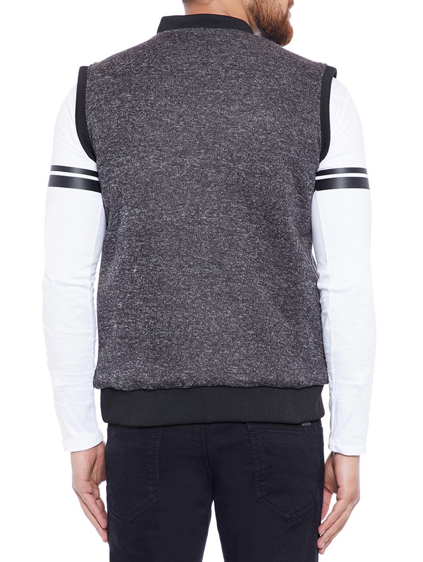 grey polyester bomber jacket - 14769679 - Standard Image - 2