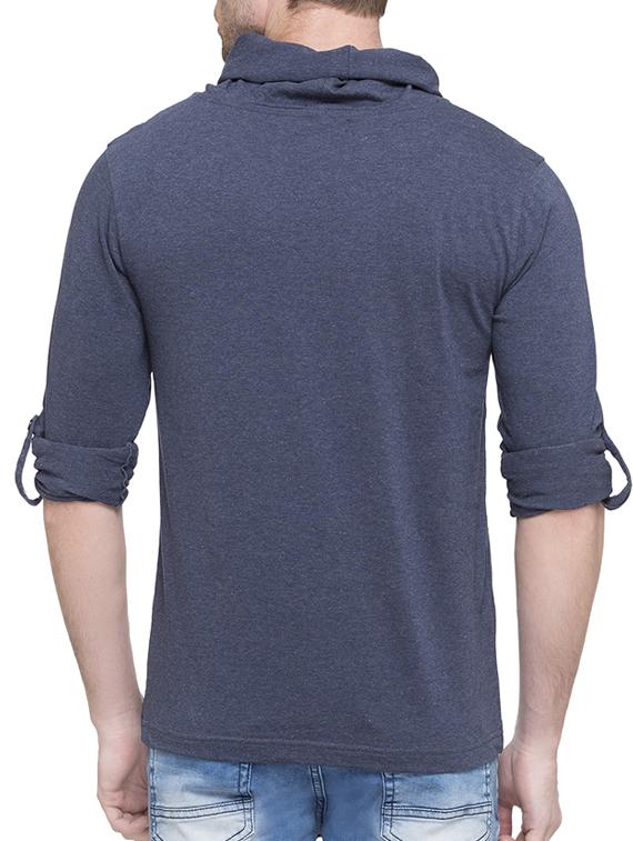 blue cotton t-shirt - 14770365 - Standard Image - 2