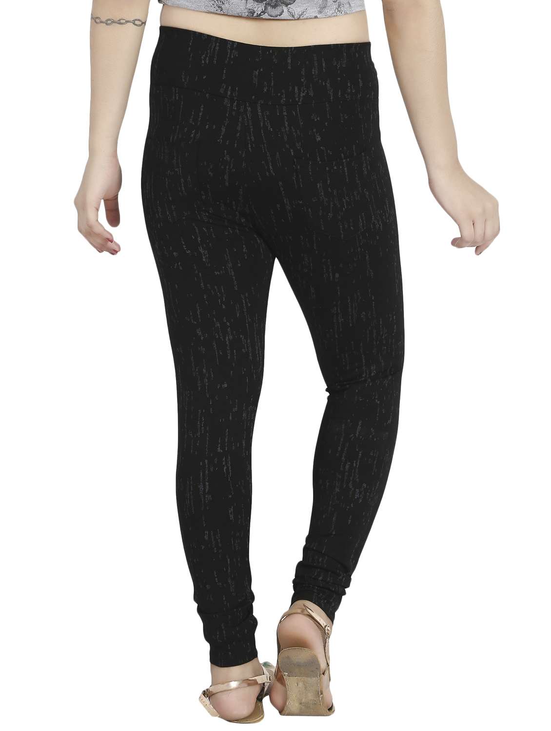 black cotton jegging - 14771858 -  Standard Image - 2