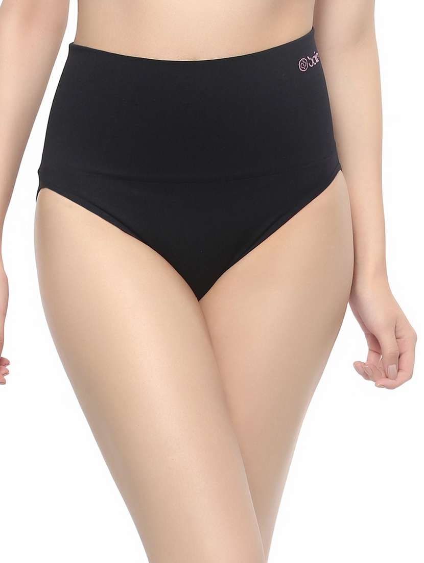 black nylon tummy tucker shapewear