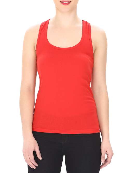 women's tank top scoop neck top - 14774642 - Standard Image - 0