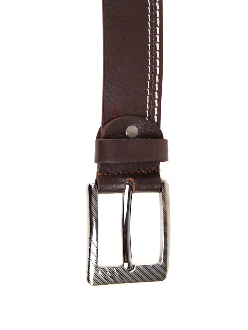 brown leather belt - 14790311 - Standard Image - 2