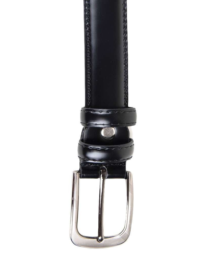 black leather belt - 14790359 -  Standard Image - 2