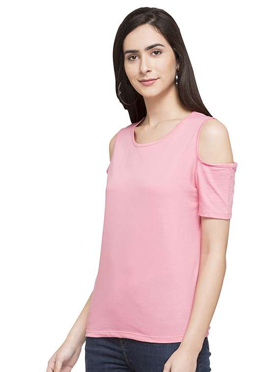 women's straight round neck top - 14791827 -  Standard Image - 2