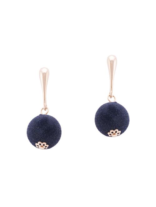 yellow metal drop earrings - 14792260 -  Standard Image - 0