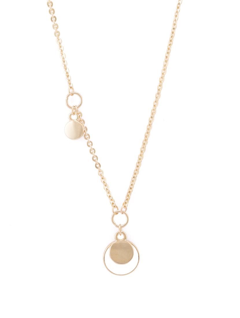 pink metal chain necklace - 14792326 -  Zoom Image - 0