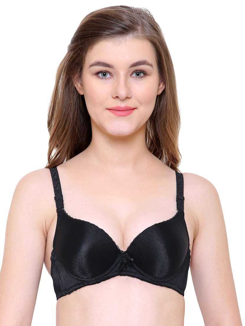 black push up bra