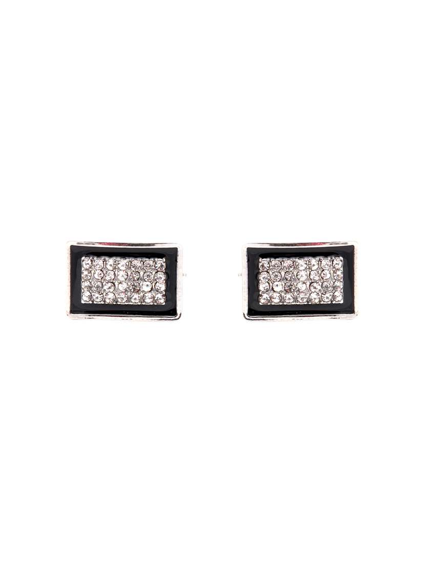 black metal cufflink