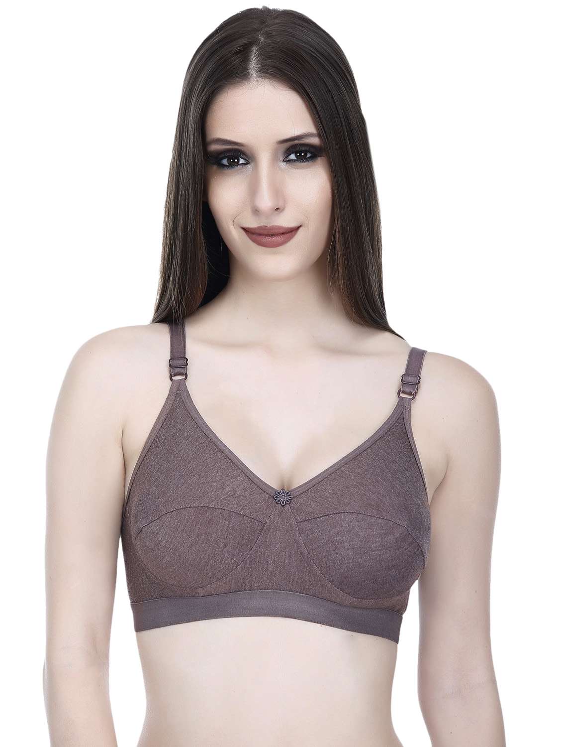 set of 2 floral patch bra - 14811437 - Standard Image - 2