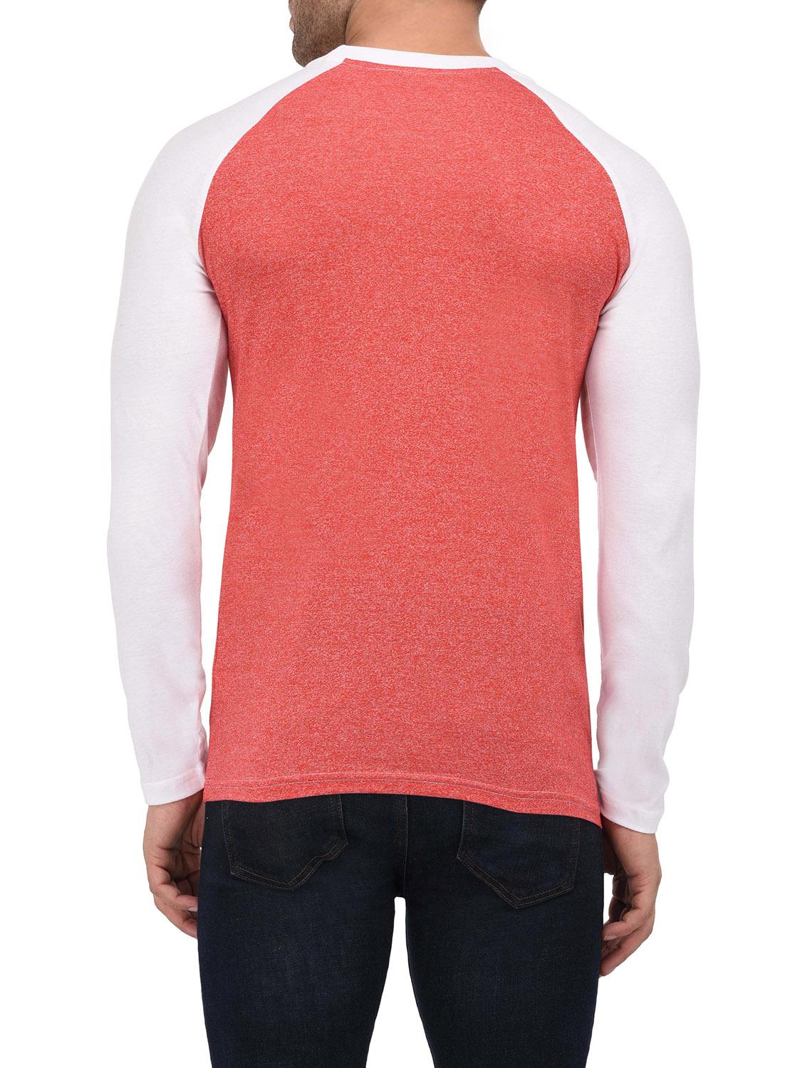 coral cotton raglan t-shirt - 14812555 - Standard Image - 2