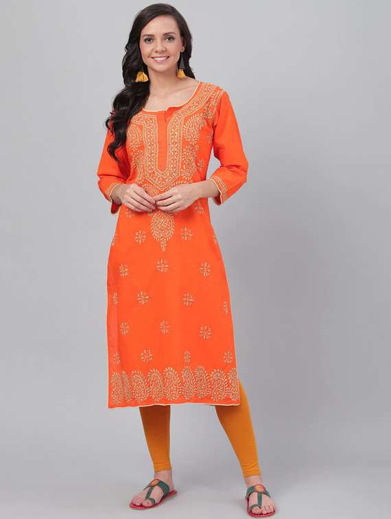 women's straight kurta