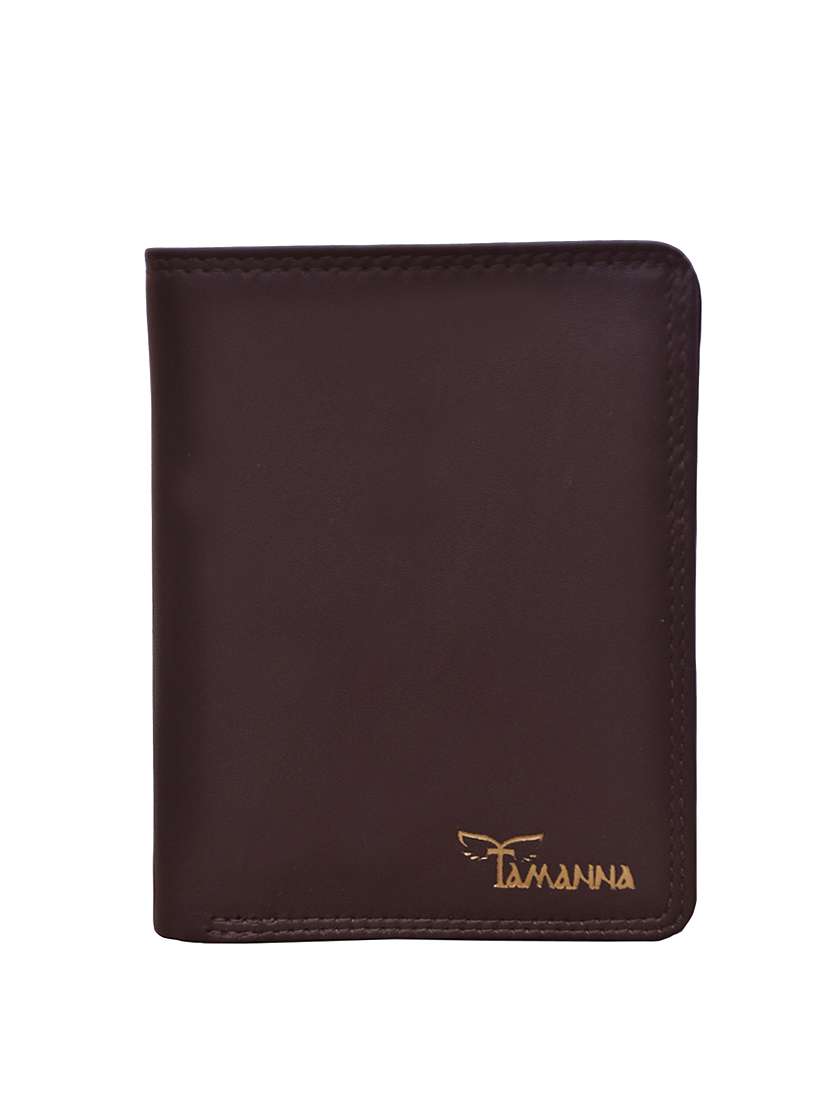 brown leather wallet