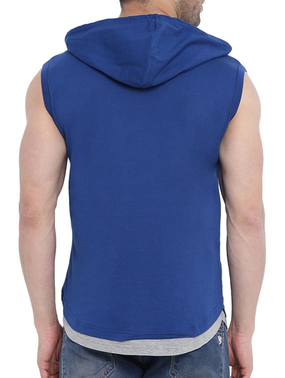 blue cotton t-shirt - 14859023 - Standard Image - 2