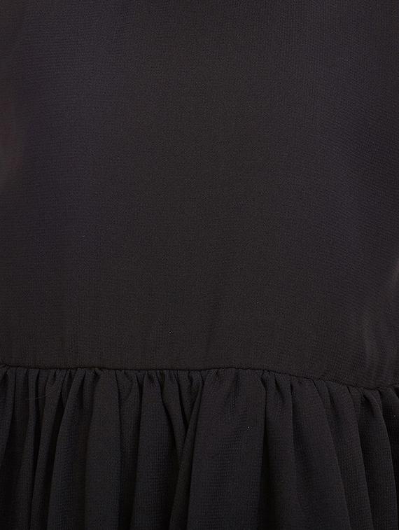 black polyester frock - 14867787 - Standard Image - 2