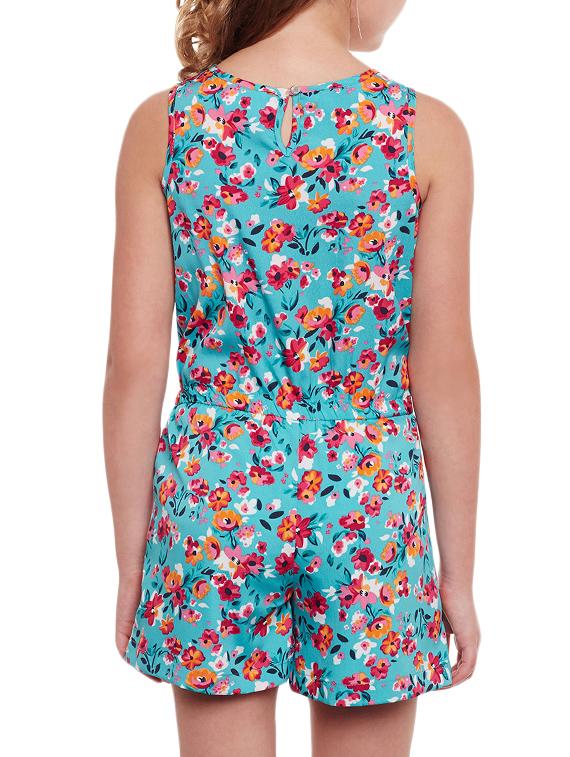 green polyester playsuit - 14867834 - Standard Image - 2