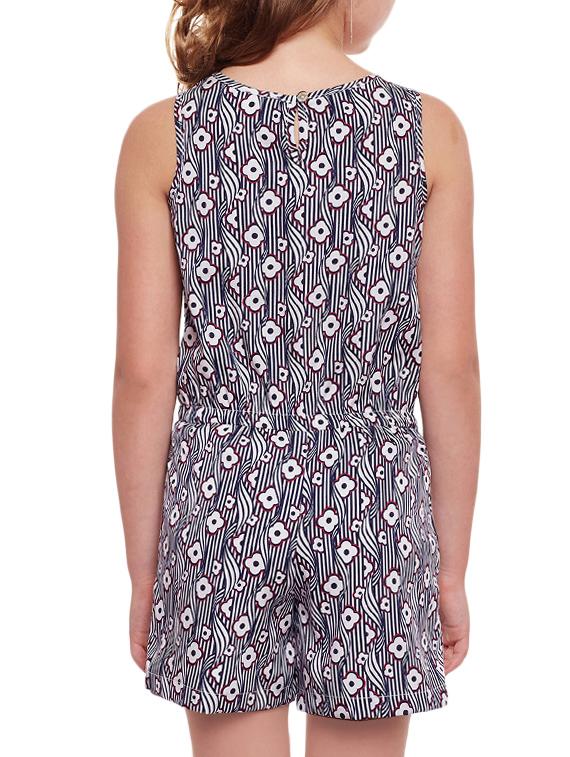 blue polyester playsuit - 14867836 - Standard Image - 2