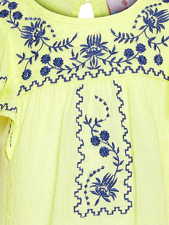 yellow cotton top - 14867854 - Standard Image - 2