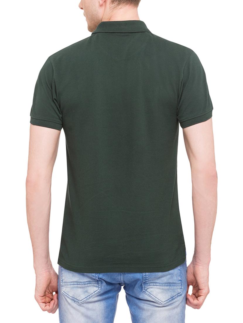 green cotton t-shirt - 14869469 - Standard Image - 2