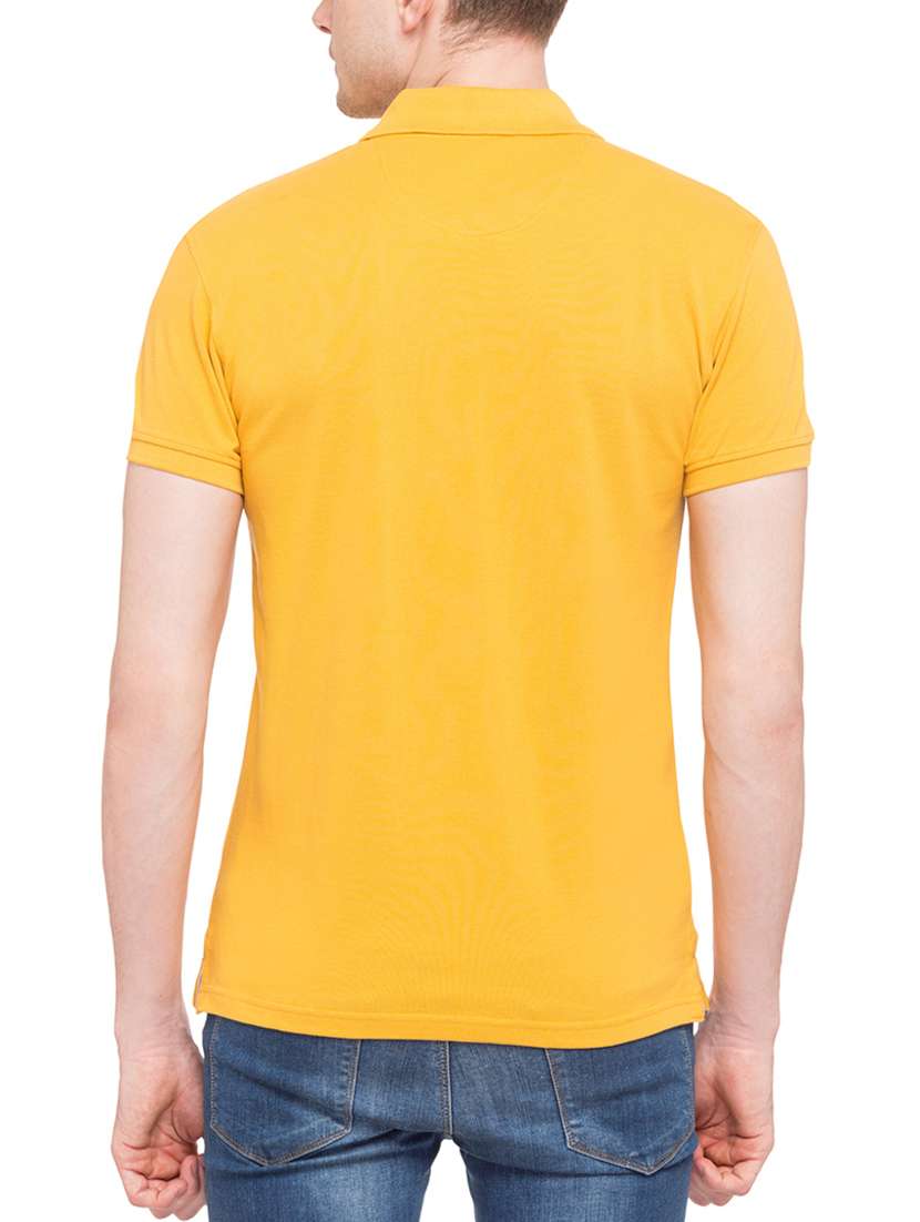 yellow cotton  t-shirt - 14869477 -  Standard Image - 2