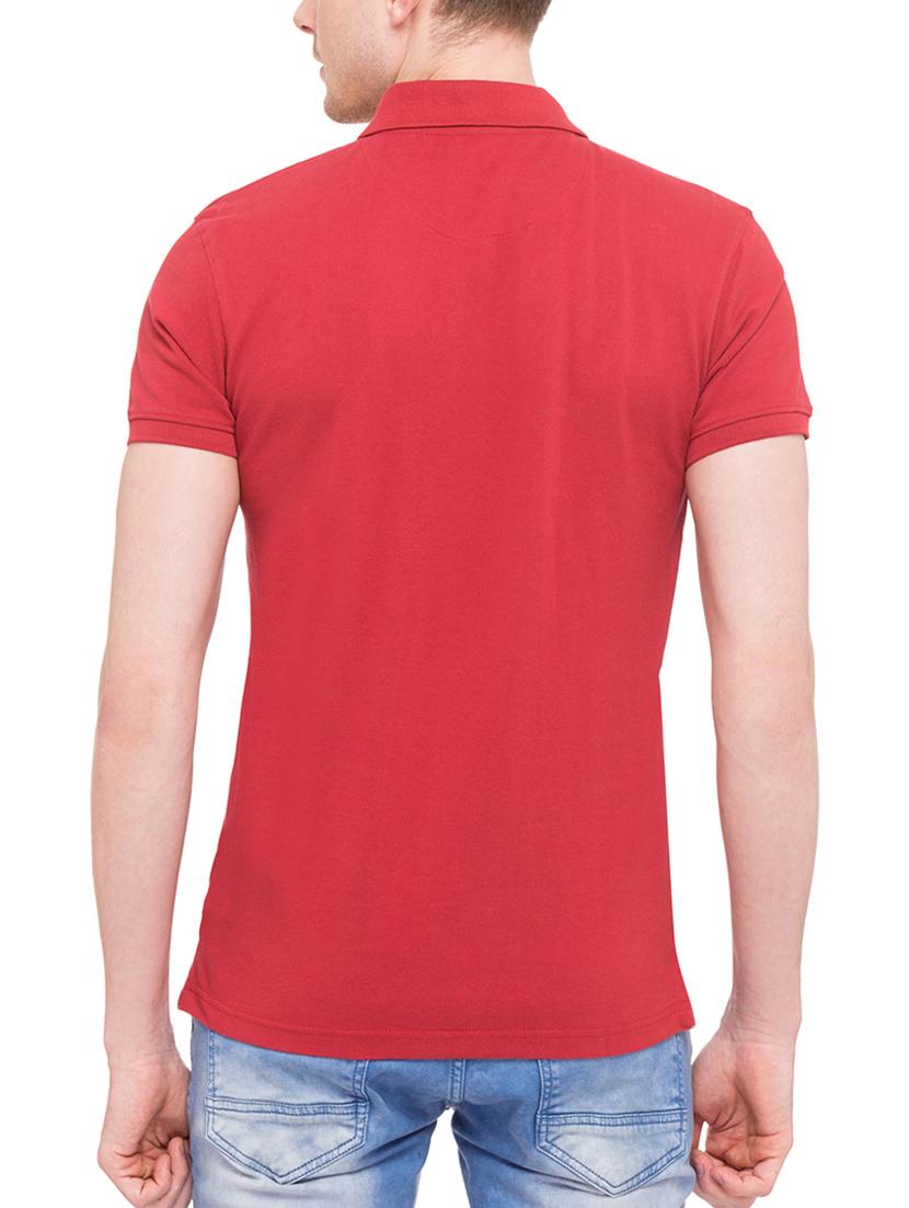 red cotton t-shirt - 14869479 - Standard Image - 2