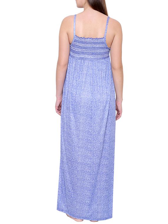 blue hosiery nighty - 14870716 - Standard Image - 2