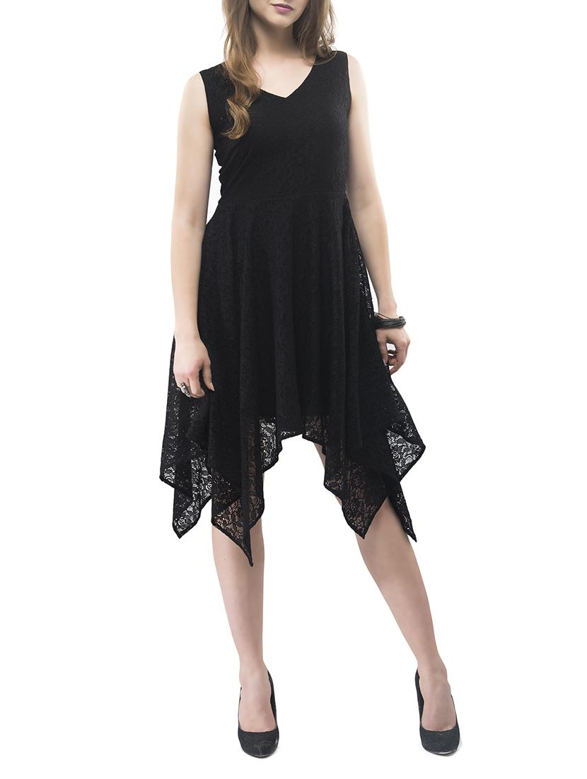 women's asymmetric knee length dress - 14890921 - Zoom Image - 0