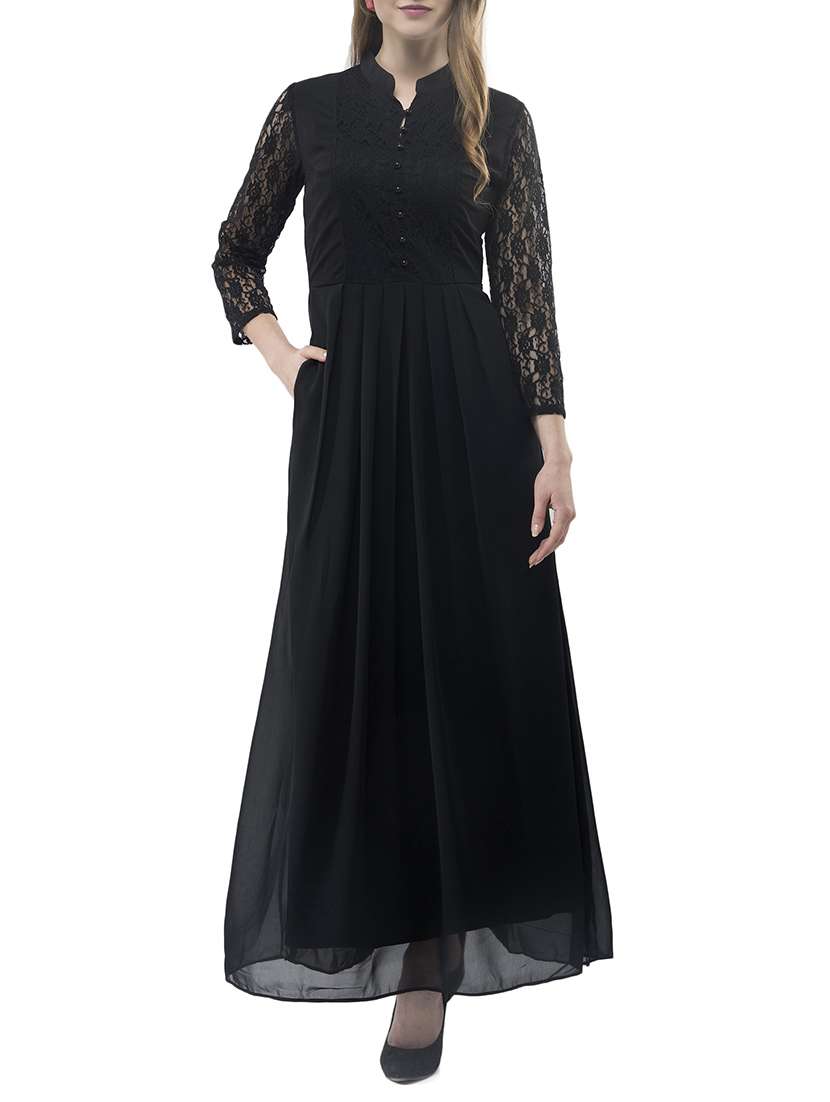 women's fit & flare maxi dress - 14890926 - Zoom Image - 0