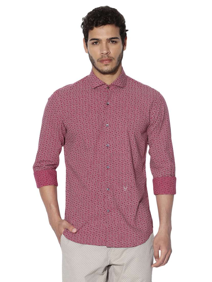 pink cotton casual shirt
