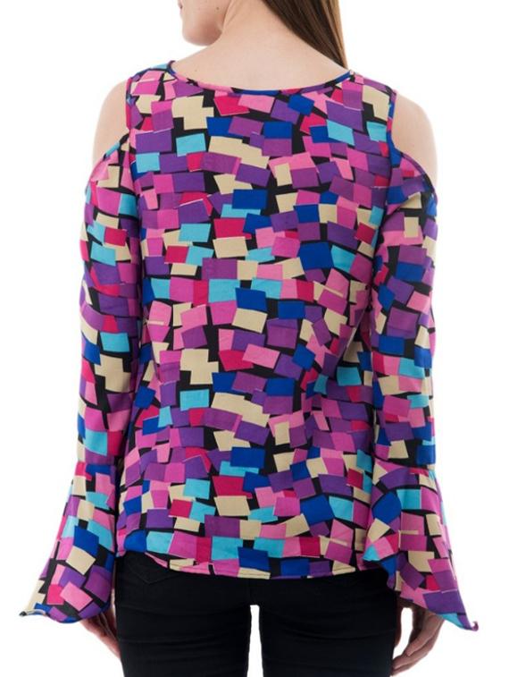 women's straight boat neck top - 14930587 - Standard Image - 2