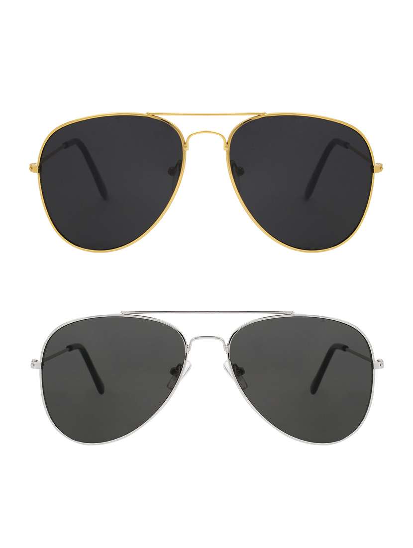 abner combo of aviator & aviator sunglases