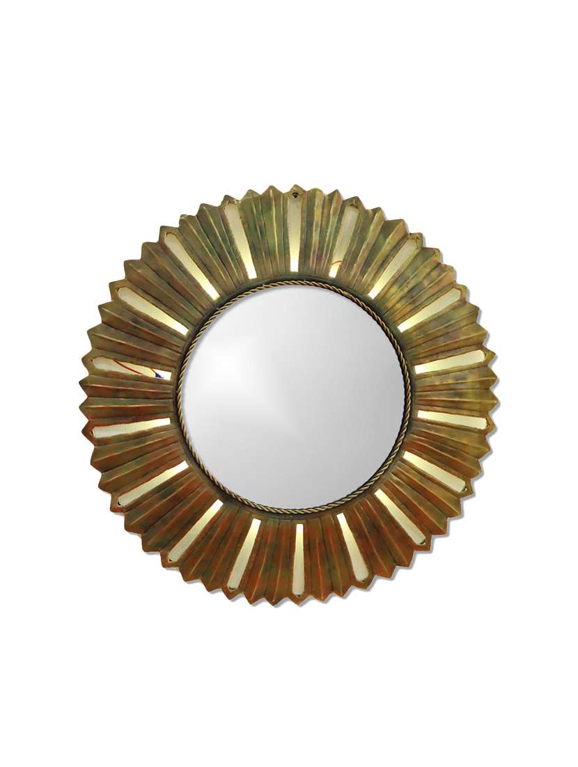 decorative round mirror