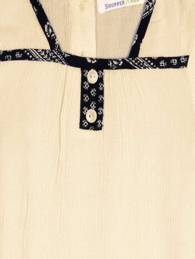 beige rayon full length set - 14946415 -  Standard Image - 2