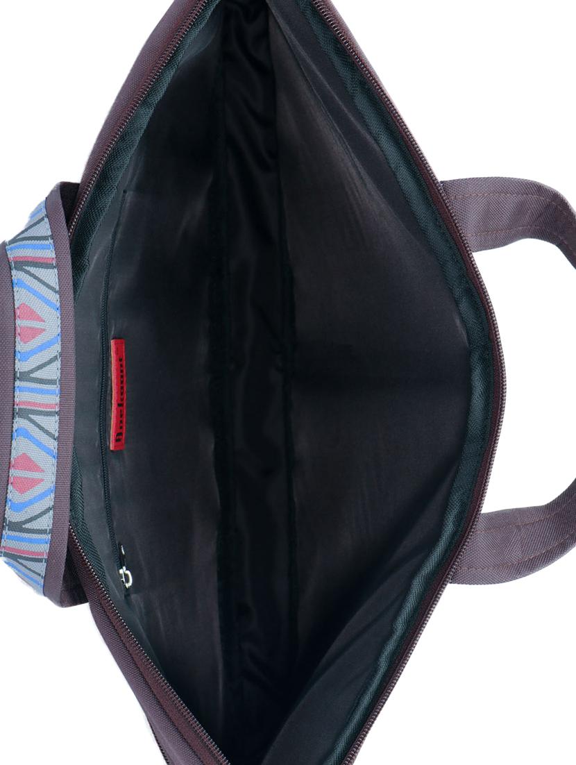 blue polyester laptop bag - 14948071 - Standard Image - 2