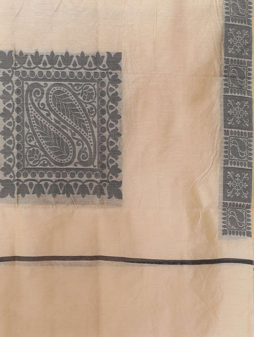 beige chanderi dupatta - 14953142 - Standard Image - 2