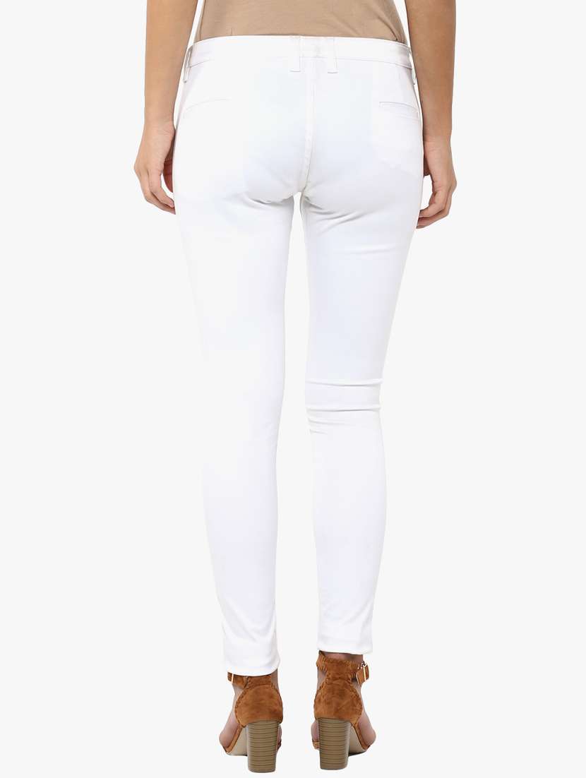white solid low rise jean - 14954876 -  Standard Image - 2