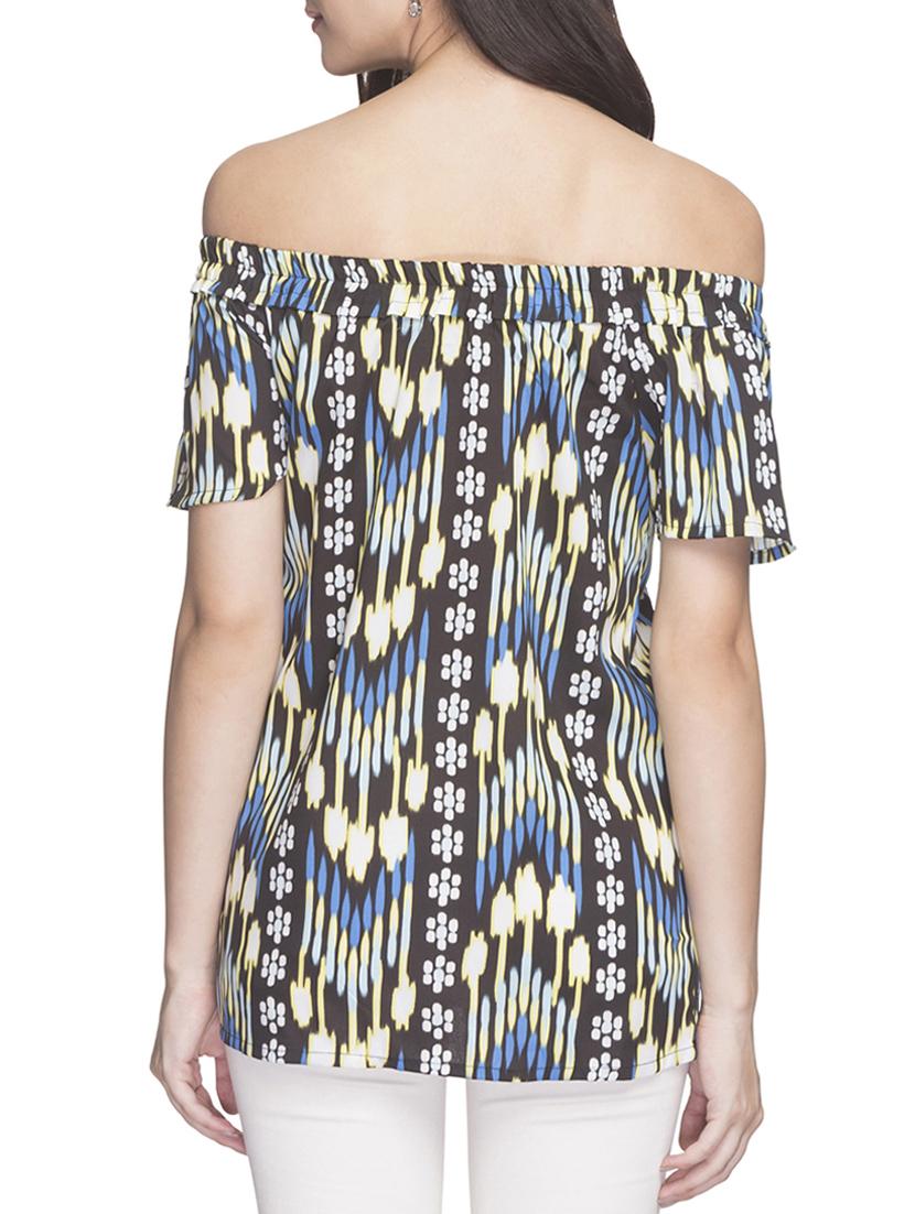 women's straight off shoulder top - 14956337 - Standard Image - 2