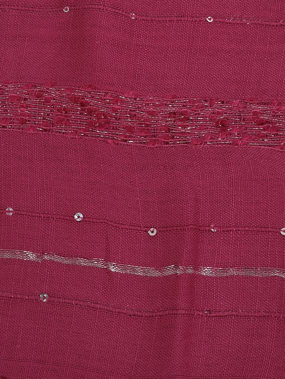 pink embellished stole - 14959079 - Standard Image - 2