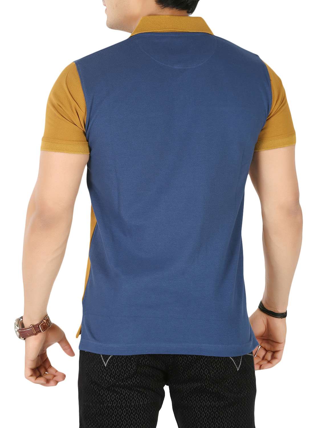 mustard cotton t-shirt - 14959689 - Standard Image - 2