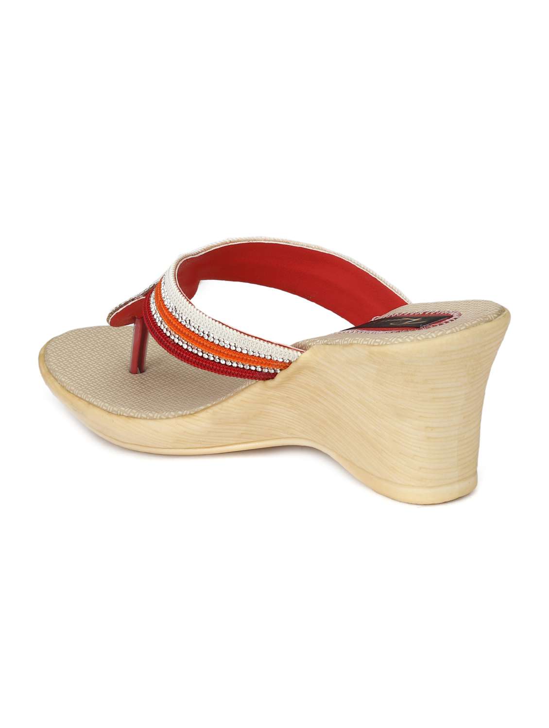 red  toe separator  wedge - 14963431 -  Standard Image - 2