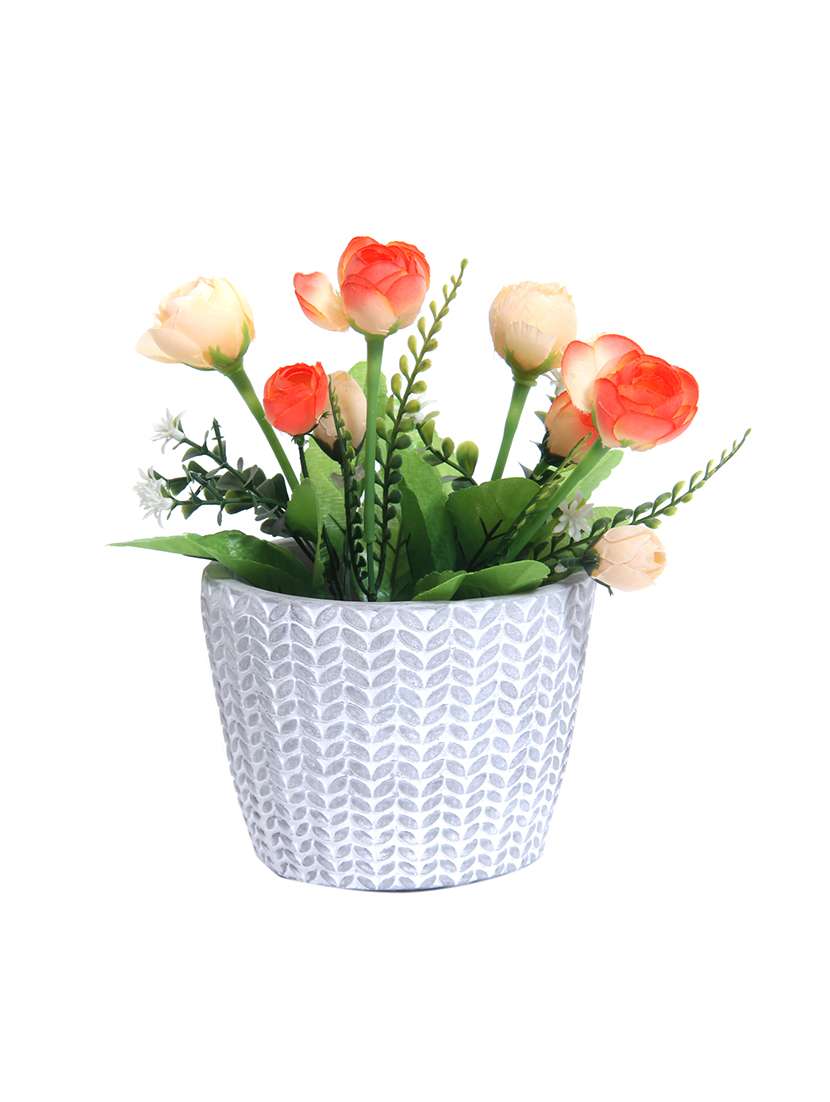 leaf design planter pot