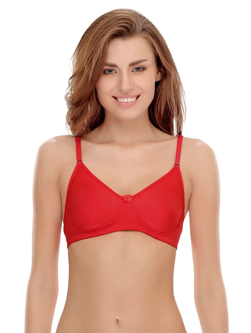 set of 3 multi colored cotton bra - 14964804 -  Standard Image - 7