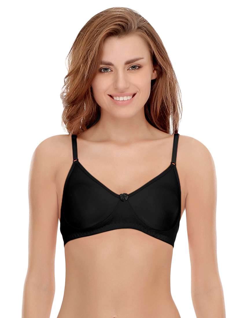 set of 3 multi colored cotton bra - 14964805 - Standard Image - 7