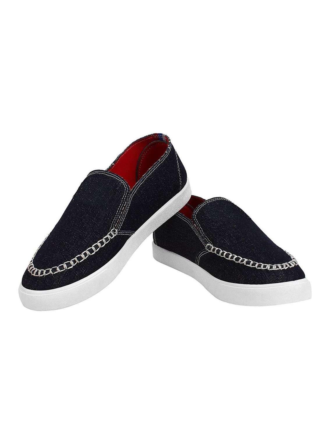 blue canvas casual slipon - 14970003 -  Standard Image - 2