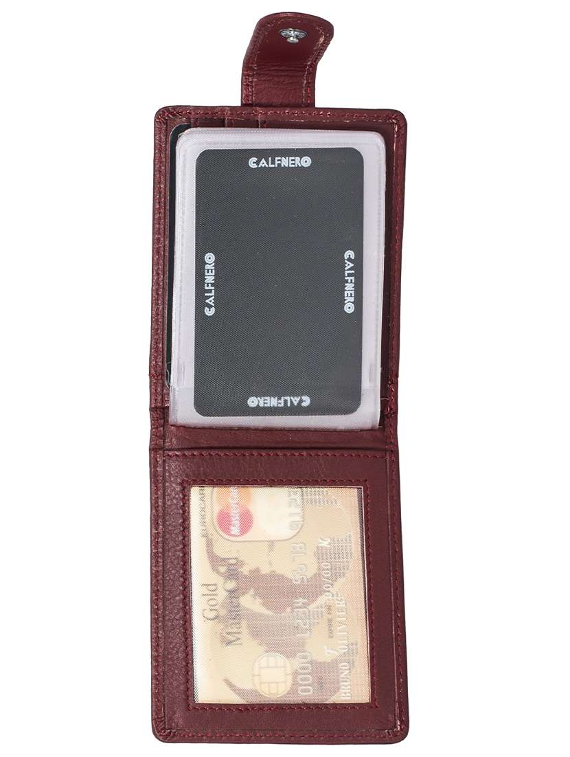 maroon leather wallet - 14973786 - Standard Image - 2
