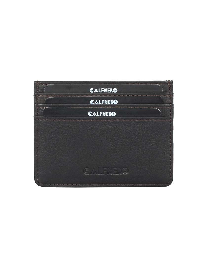 brown leather wallet