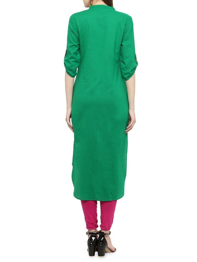 women's high-low kurta - 14984707 - Standard Image - 2