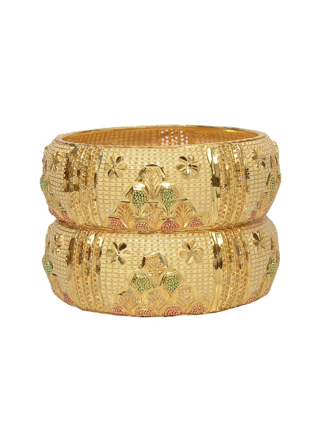gold tone bangles