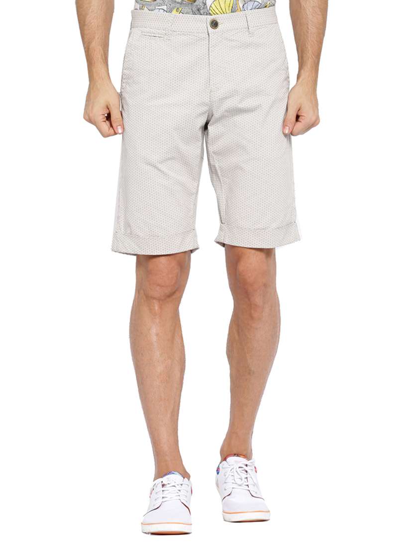 white cotton shorts